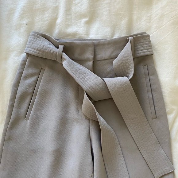 Wilfred tie front pant size 0 only worn once (last photo true color) - Picture 3 of 4